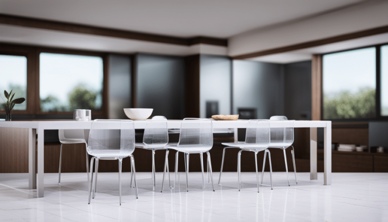 Are Acrylic Dining Chairs Suitable for Kitchen?