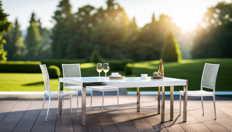 Are Acrylic Dining Chairs Suitable for Patio?