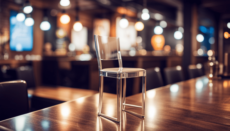 Are Glass Dining Chairs Suitable for Bar?