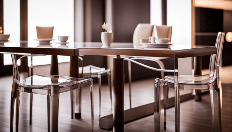 Are Glass Dining Chairs Suitable for Cafe?