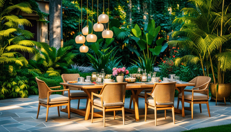 Are Rattan Dining Chairs Suitable for Outdoor?