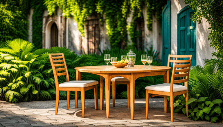 Are Wood Dining Chairs Suitable for Outdoor?