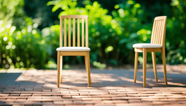 Are Wood Dining Chairs Suitable for Patio?