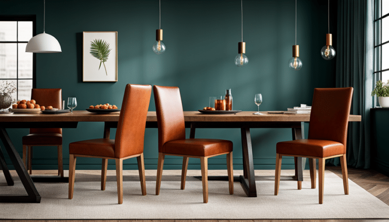 What Is the Best Leather for Dining Chairs?