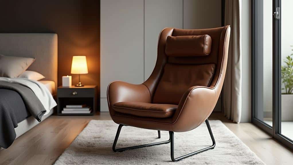 stylish faux leather seating